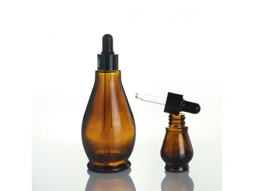dropper glass bottles for cosmetic