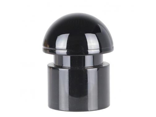 Black Round Perfume Caps Cosmetic Packaging Pump Sprayer Bottle Caps Plastic Perfume Cap