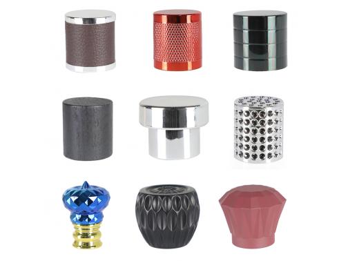 Aluminum plastic metal screw Perfume Cap Custom Color And Size wholesale perfume cap