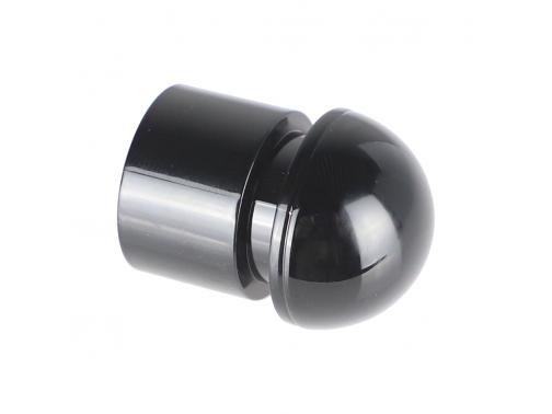 Black Round Perfume Caps Cosmetic Packaging Pump Sprayer Bottle Caps Plastic Perfume Cap