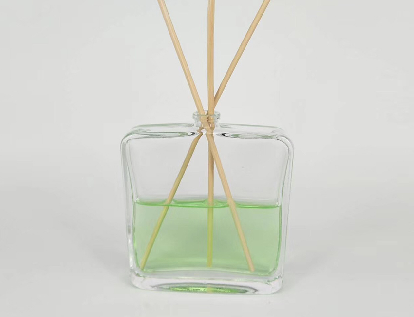 Square Aromatherapy Glass Bottle