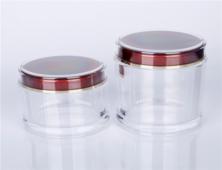 Clear Plastic Jars with Lid