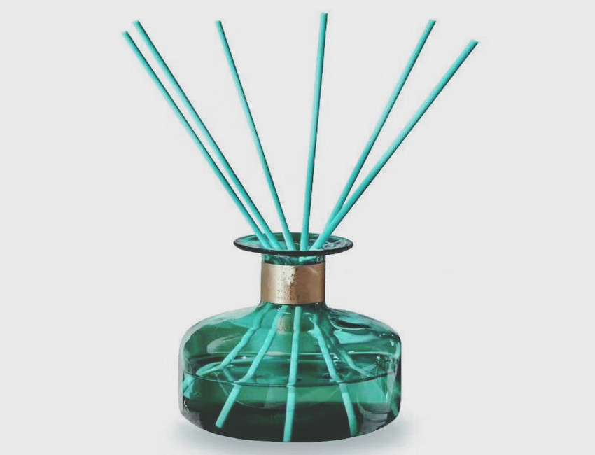 Green Glass Diffuser Bottle