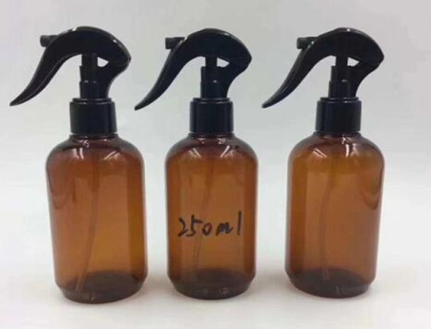 PET Brown Trigger Spray Bottles