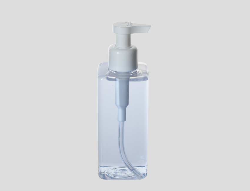 PET Square Lotion Pump Bottle