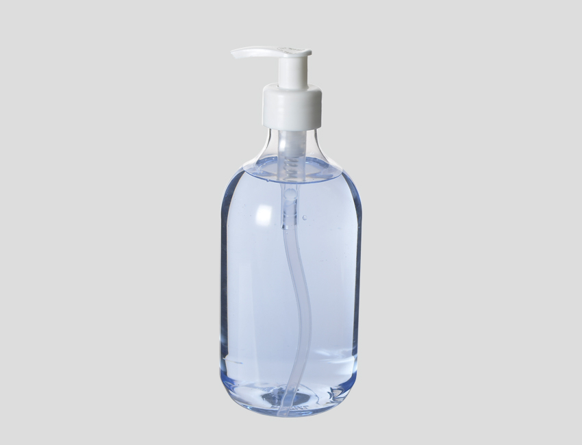 Clear Lotion Pump Bottle