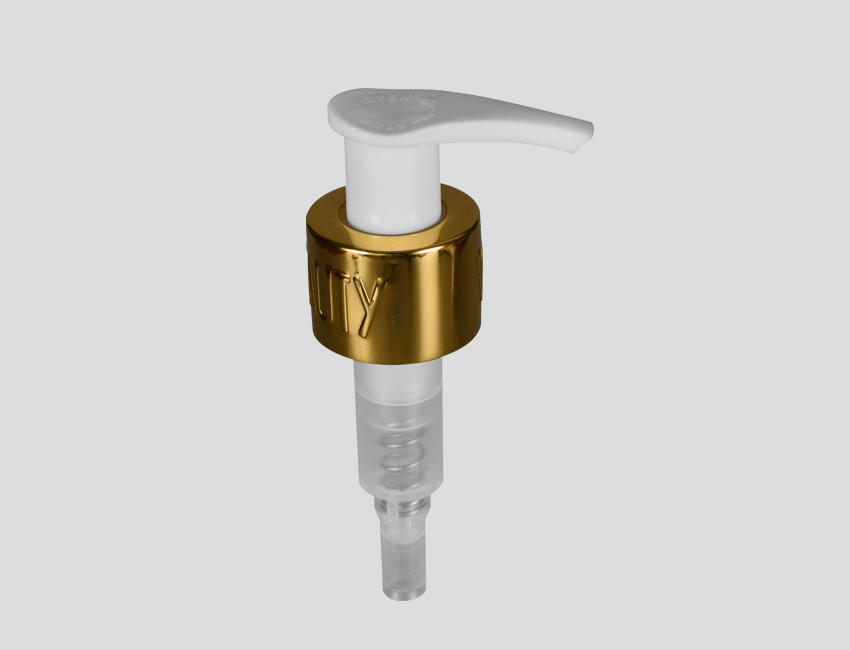 Gold Aluminum Lotion Pumps Wholesale