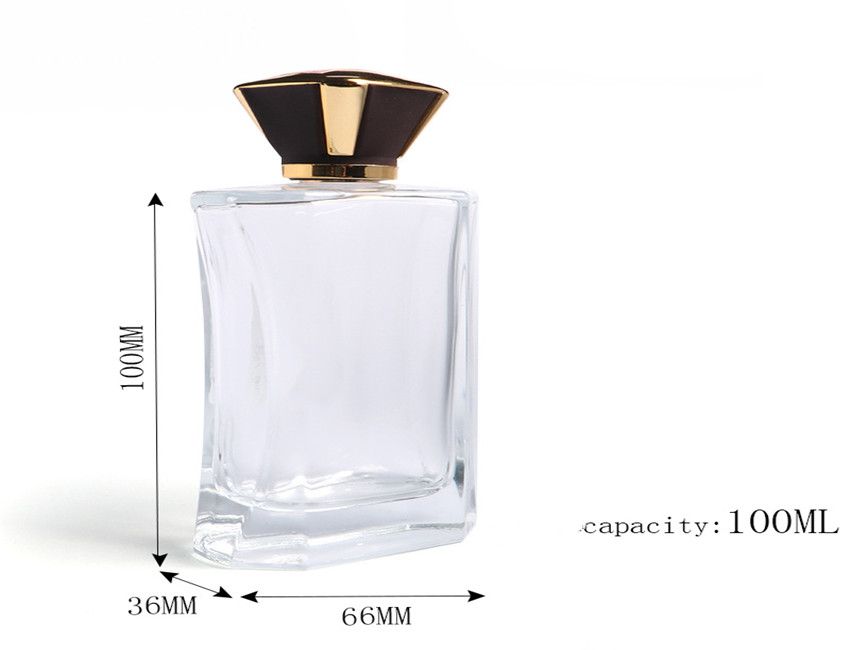 Clear Glass Perfume Bottle