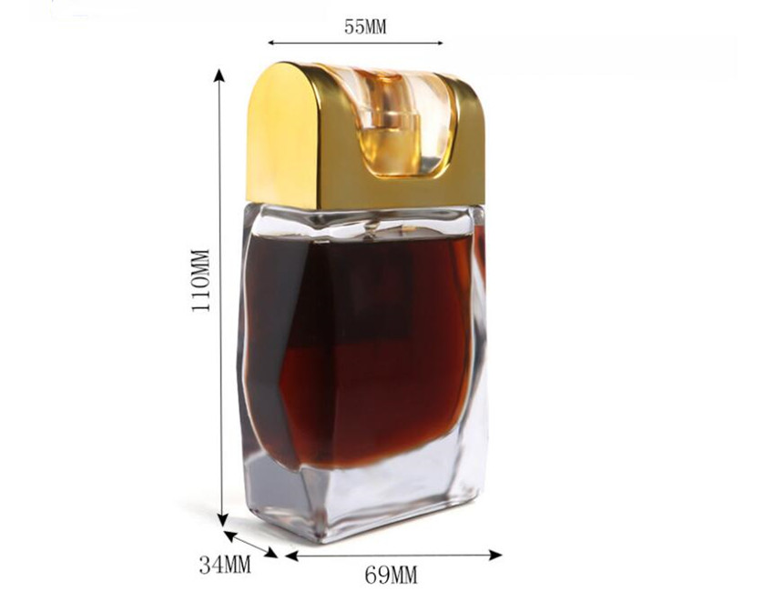 Cheap Flat Glass Perfume Bottle