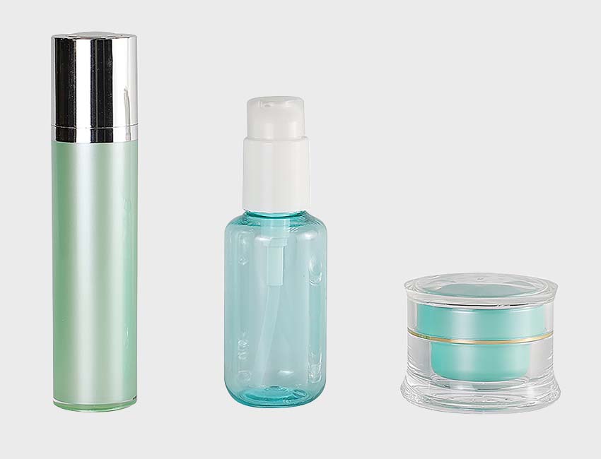 Skincare plastic bottles