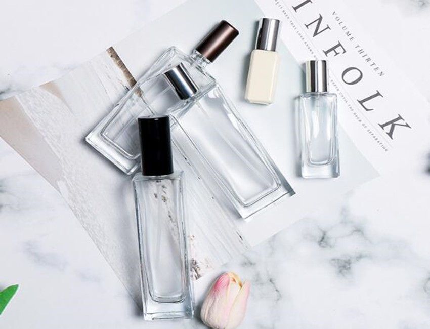 Clear Glass Perfume Bottles