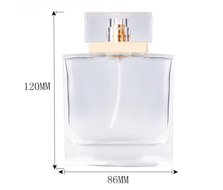 Glass Perfume Bottles Clear