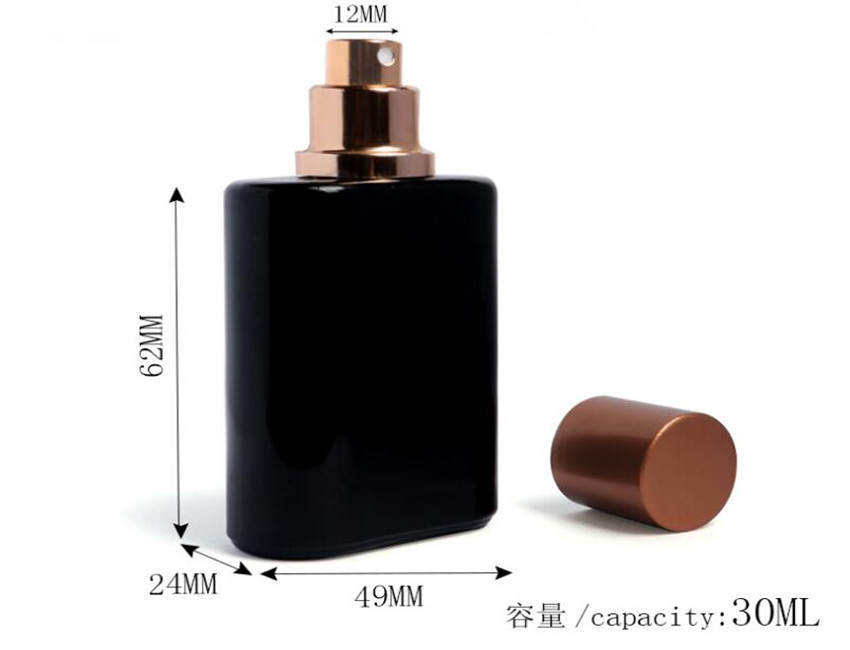 Black Perfume Bottles Bulk