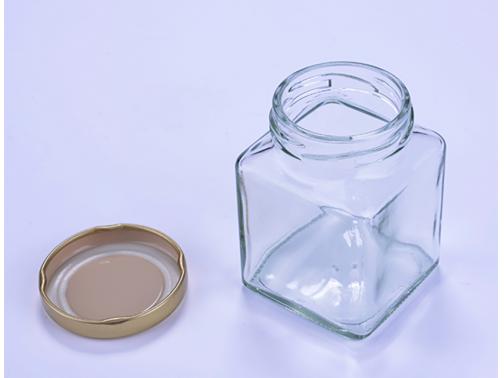 Honey Bottle with Metal Lid