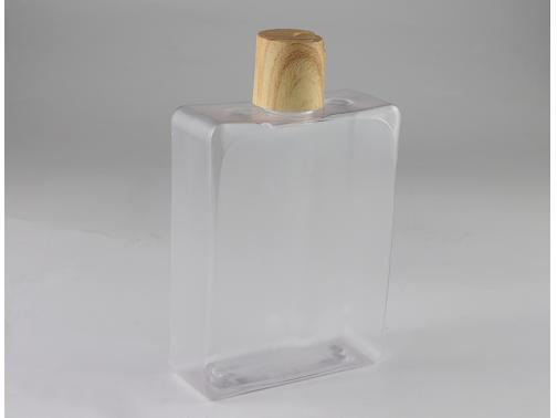 Square Glass Perfume Jar