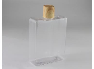 Square Glass Perfume Jar