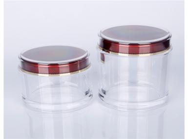 Clear Plastic Airless Jar