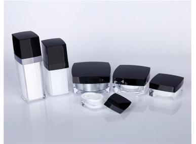 Square Acrylic Cosmetic Jar