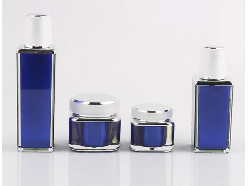 Download Wholesale Blue Matte Acryic Plastic Cosmetic Packaging ... Yellowimages Mockups