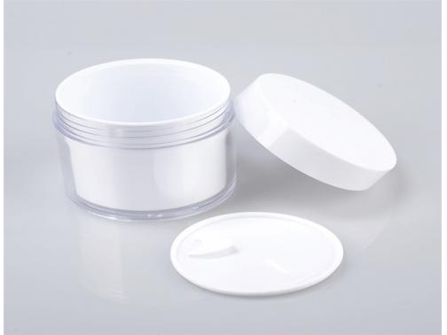 Empty Plastic Cream Containers