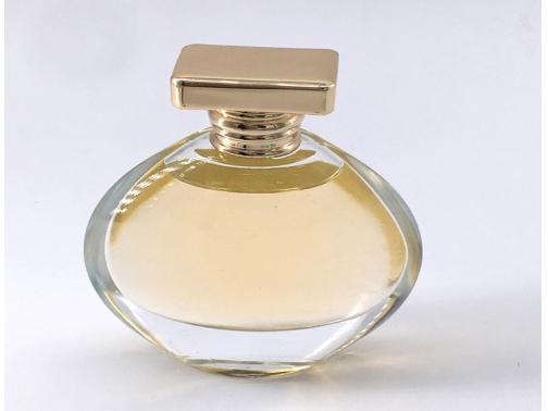 Yellow Round Perfume Bottle