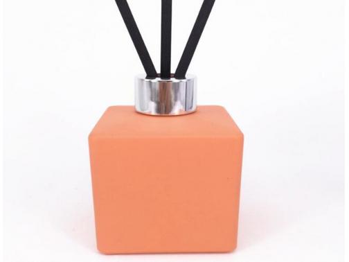 Orange Glass Diffuser Bottle