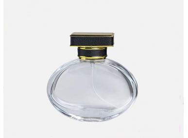 Custom perfume Bottle with Golden Cap