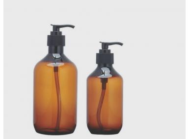 Semitransparent Hand Sanitizer Bottle