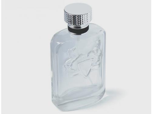 Transparent Glass Perfume Bottle