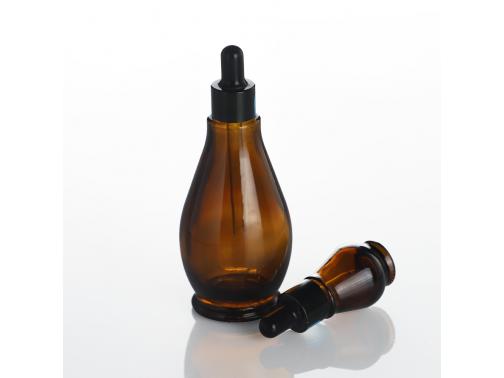 dropper glass bottles for cosmetic