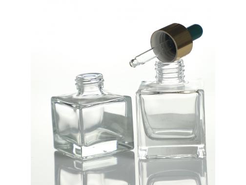 dropper glass bottles for cosmetic