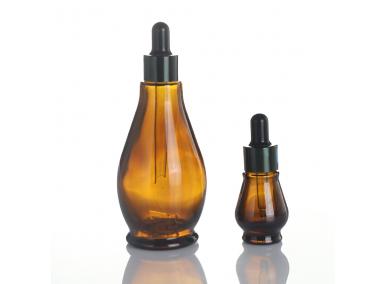 dropper glass bottles for cosmetic