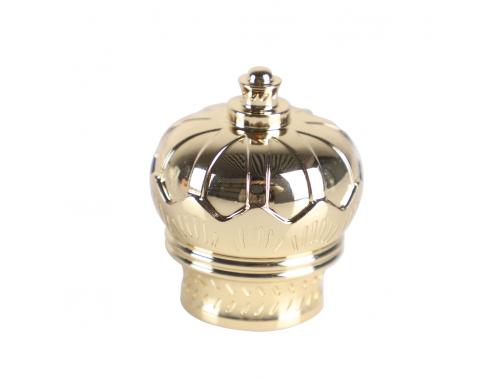 Factory Gold Crown Acrylic Car Glass Perfume Bottle