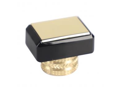 Customized Glass Bottle Cap Delicate Gold Zamac Caps Designer Luxury Cap for Perfume -Top & Top