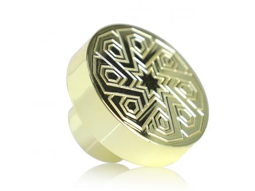 Custom Zamac Built Zinc Alloy Tailored Fragrance Spray Metal Screw Caps Perfume Bottle Cap