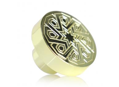 Custom Zamac Built Zinc Alloy Tailored Fragrance Spray Metal Screw Caps Perfume Bottle Cap -Top & Top