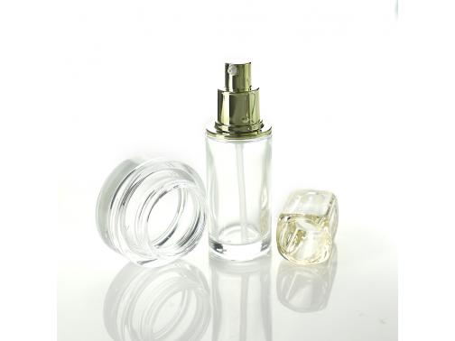 cosmetic glass bottles