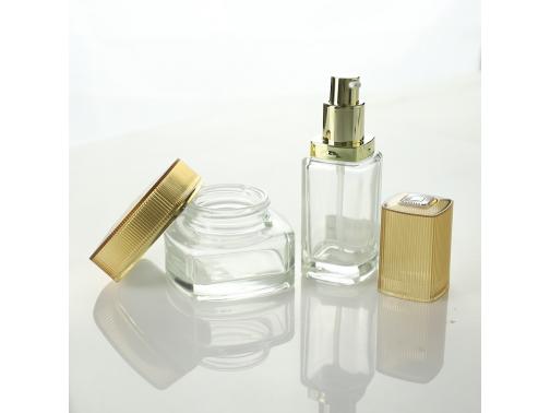 cosmetic glass bottles