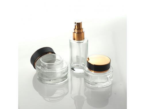 cosmetic glass bottles