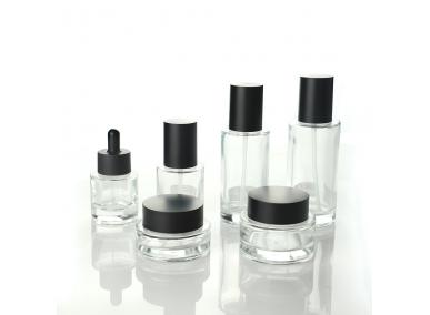 cosmetic glass bottles