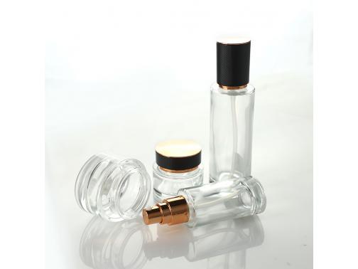 cosmetic glass bottles