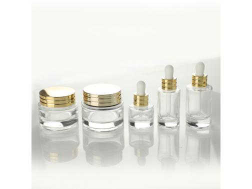 cosmetic glass bottles