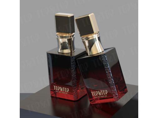 perfume bottle with lids