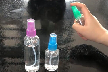 Test for Plastic Spray Cosmetic Bottles